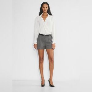 NWT Babaton Iteration Blouse - Light Birch - Size Small